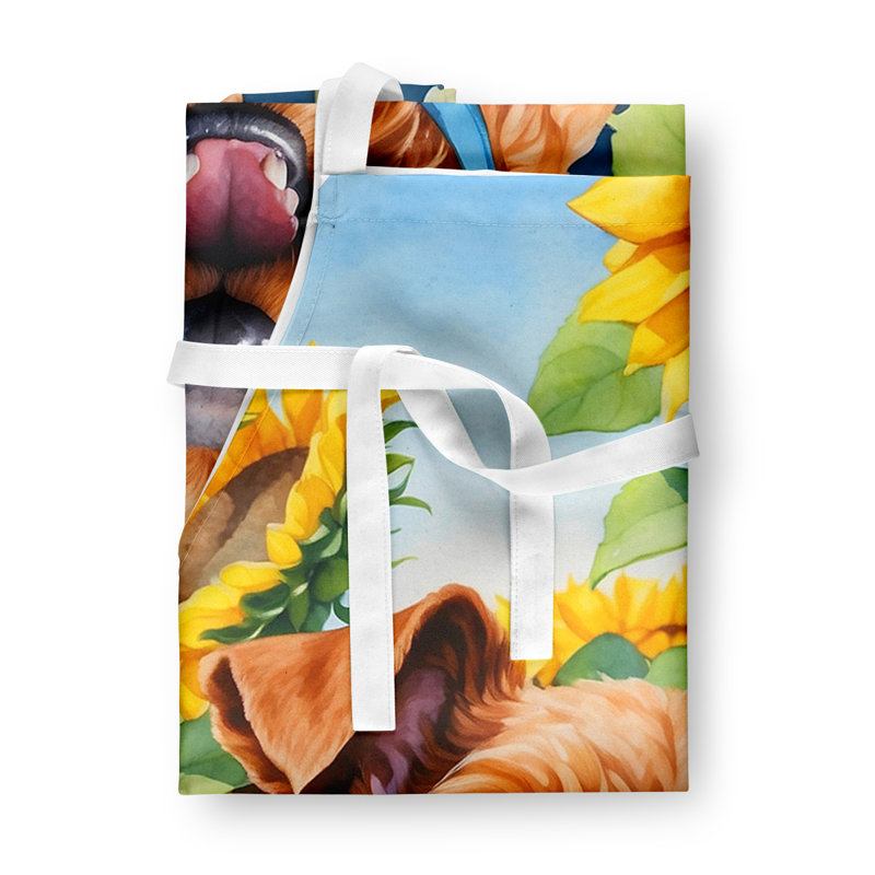 Floral Bib Apron
