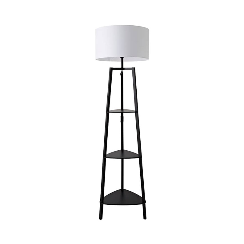 Aidrian 155cm Tripod Floor Lamp, Black, Yes, White