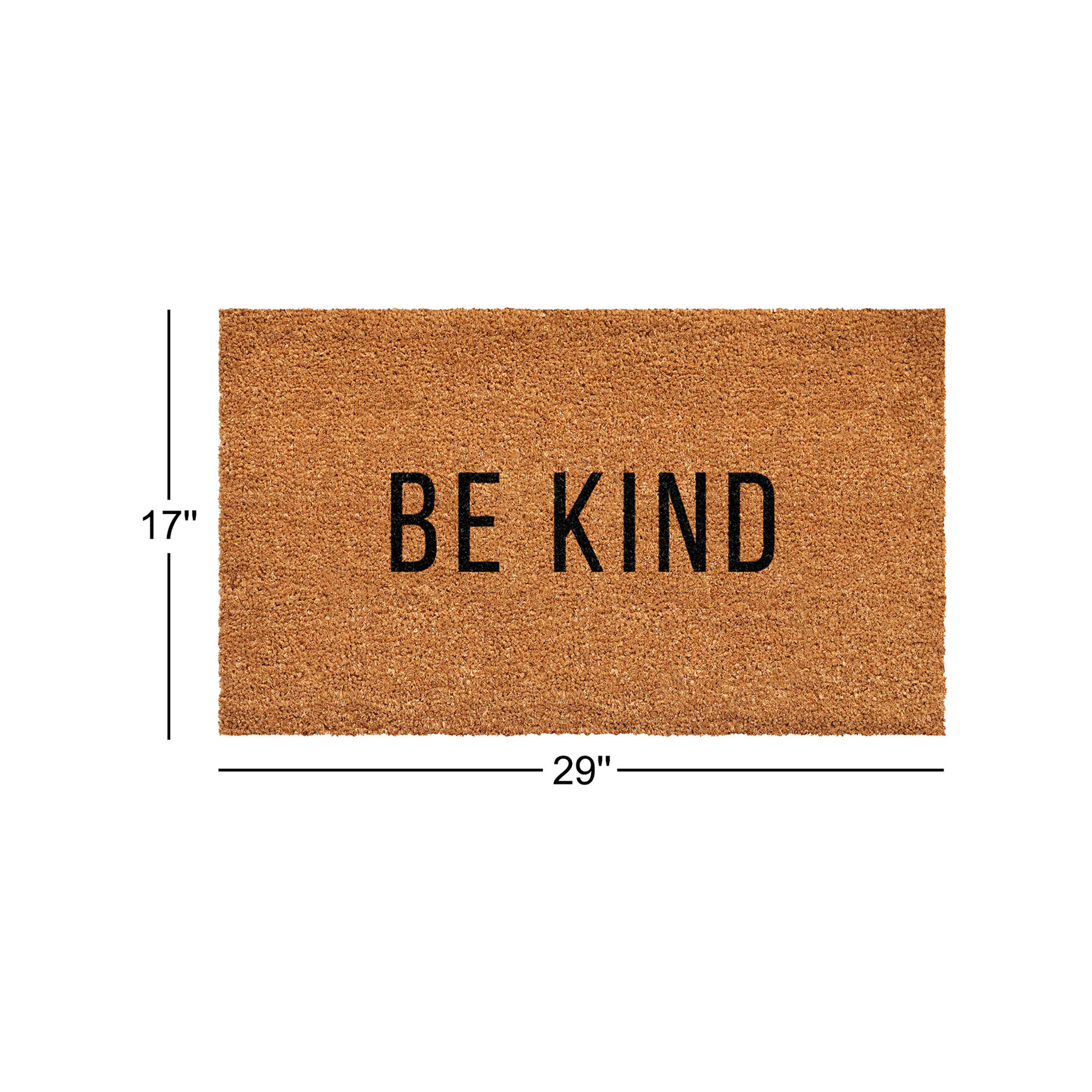 Ardan Non-Slip Outdoor Doormat, 17" W x 29" L