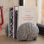 Serre-livres gris