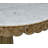 William Yeoward Round Marble Top Solid Wood Base Dining Table