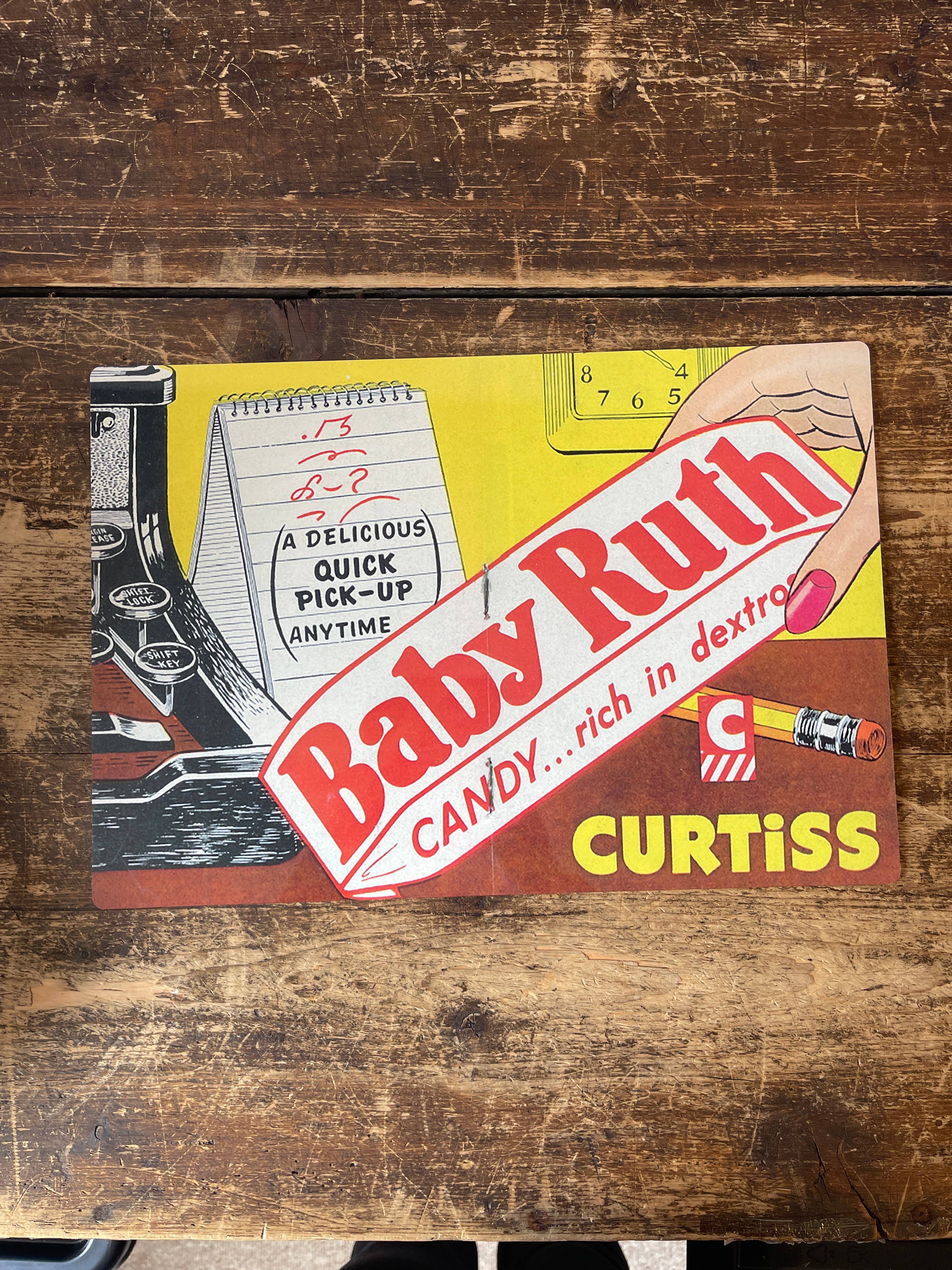 East Urban Home Baby Ruth Candy - Metal Advertising Wall Sign | Wayfair ...