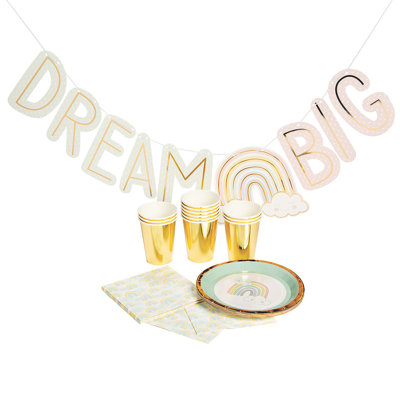 Party Supplies Kit for 12 Guests