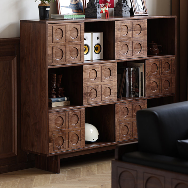 Bibliothèque de luxe rétro