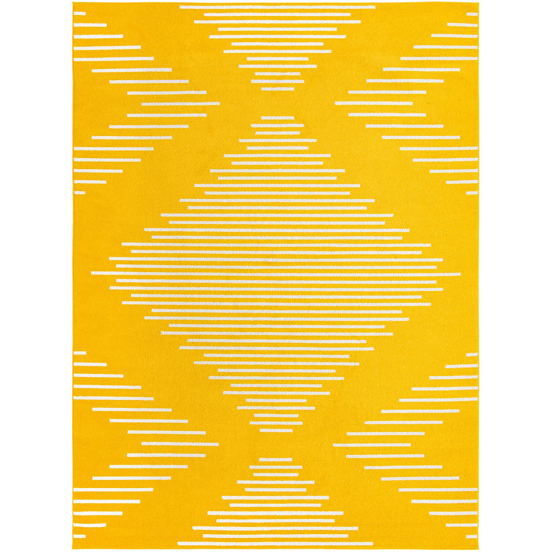 Geometric Indoor Rug, Rectangle 9' x 12'