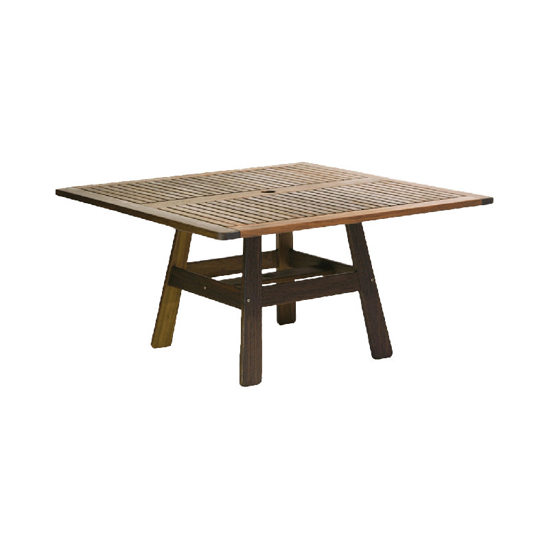 Heritage Solid Wood Square Dining Table