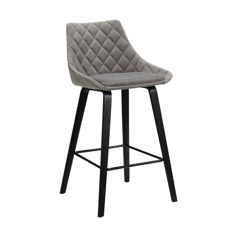 Tabouret de bar 26 po, Gris