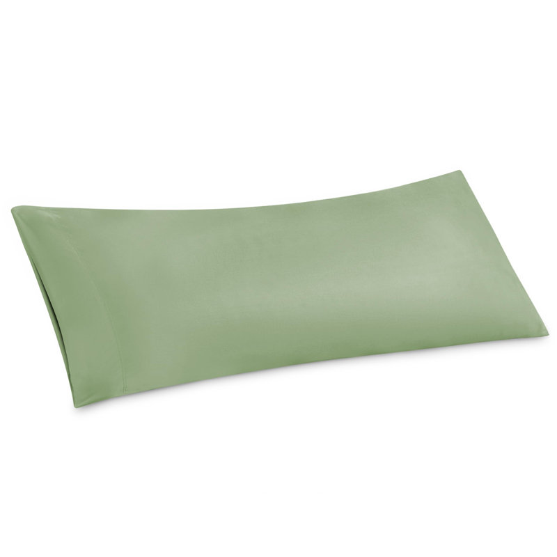 Rayon from Bamboo Pillowcase with Envelope Closure, Sage Green, Body Pillowcase