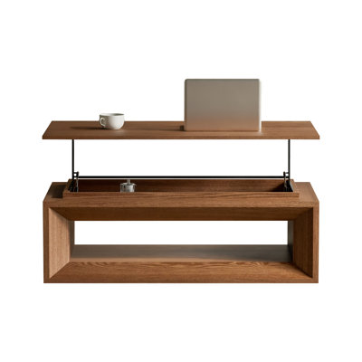 Table basse moderne d'appoint avec rangement et hauteur réglable Modern