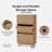 18 Pair Flip Down Shoe Storage-312818512
