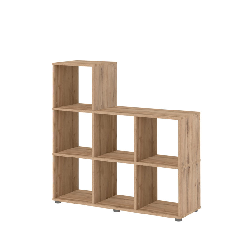 Pisa 106.3cm H x 104.3cm W Cube Bookcase