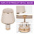 18.5" Modern Ceramic Table Lamp (Bulb Include)