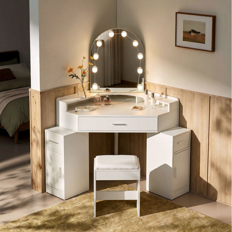 Dressing Table with Mirror