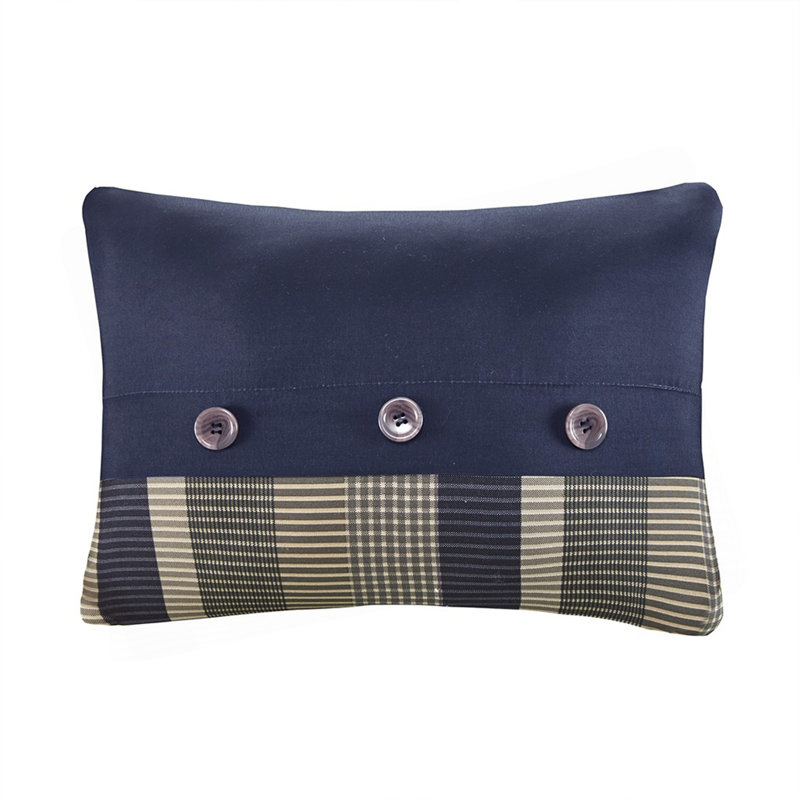 Twin XL Plaid Comforter Set With Bed Sheets, Twin XL Comforter + 7 Additional Pieces