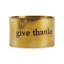 Rond de serviette estampé Grateful