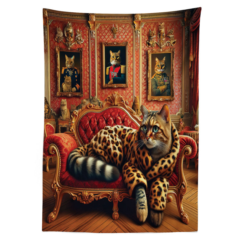 Roulers Rectangle No Pattern Microfiber Tablecloth, 84" Rectangle