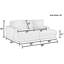 Chaise longue double rembourrée Blossie-861187581