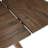 Cleo Extendable Walnut Solid Wood Dining Table-1739254049
