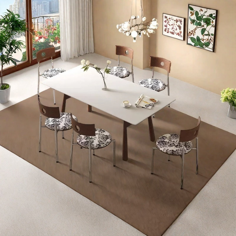 Breslin, H 29,5 po x L 70,8 po x l 31,4 po, Blanc