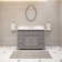 Derby 48" Carrara White Marble Countertop Bath Vanity with Faucet and Mirror