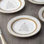 Assiettes à apéritif Noritake Charlotta Gold, 6 1/4 po