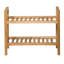 Farris 4 Pair Stackable Solid Wood Shoe Rack