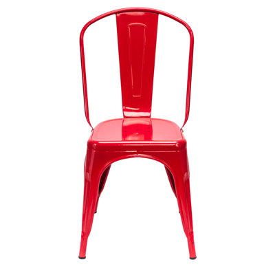 Jeanette 17.75'' H Stacking Side Chair