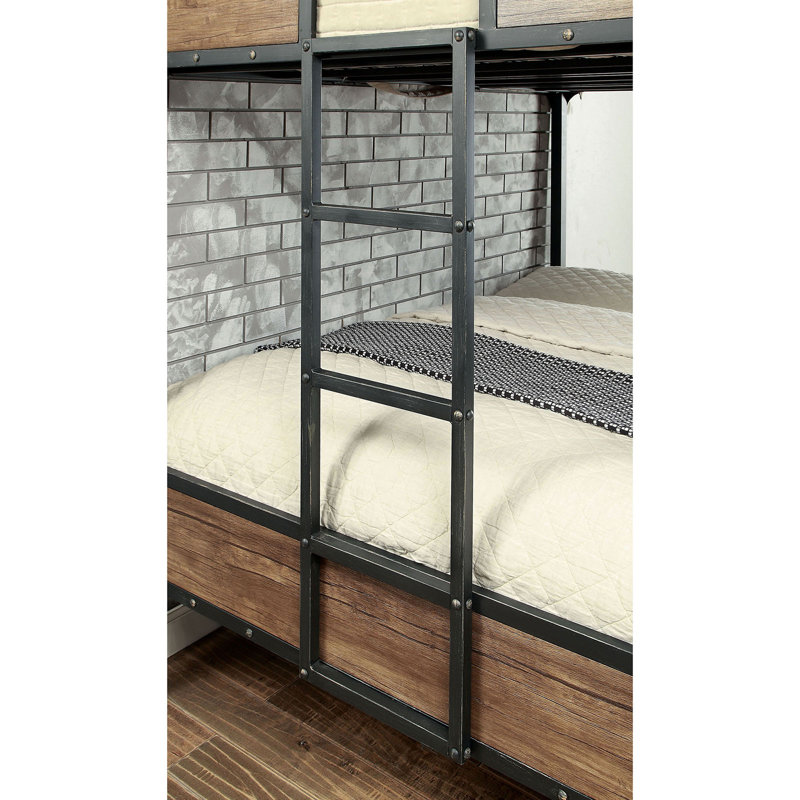 Lanza Kids Bunk Bed, Full Over Full
