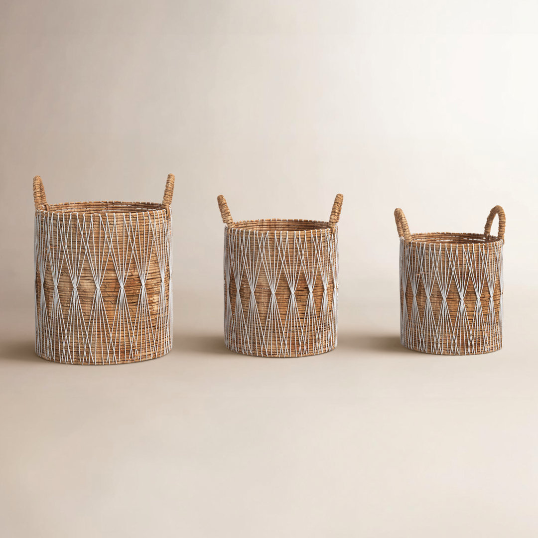 Joss & Main Wicker Decorative Basket Joss & Main