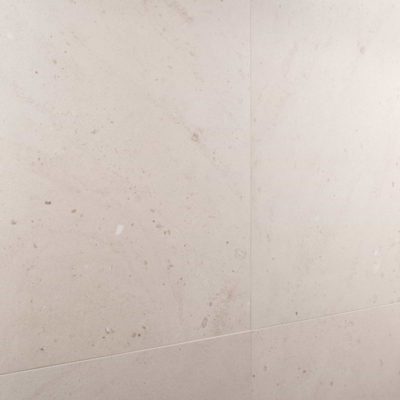 Piccoli Petite 36x36 Matte Terrazzo Look Porcelain Tile, Sand Beige