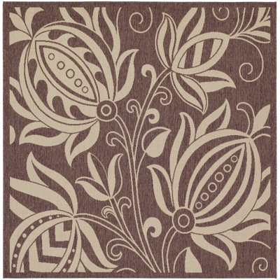 Tapis d'intérieur / extérieur floral Marpain Performance