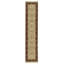 Elegance Oriental Area Rug in Ivory/Wine/Beige