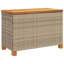 Garden Storage Box 80X40x48 Cm Poly Rattan Acacia Wood-613006114