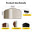  Asymmetrical Mirror Irregular Wall Mirror Unique Rectangle Mirrors for Bathroom，Entryway，Living Room, Bedroom-730604075-730604077