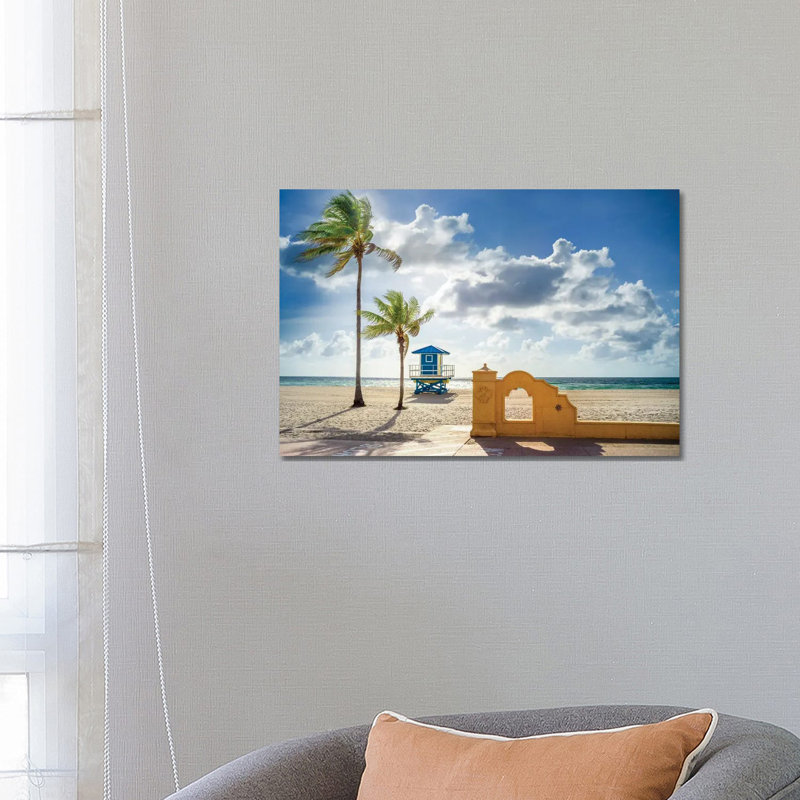Florida Mornings by Susanne Kremer - Wrapped Canvas Gallery-Wrapped Canvas Giclée, 66.04 cm H x 45.72 cm W