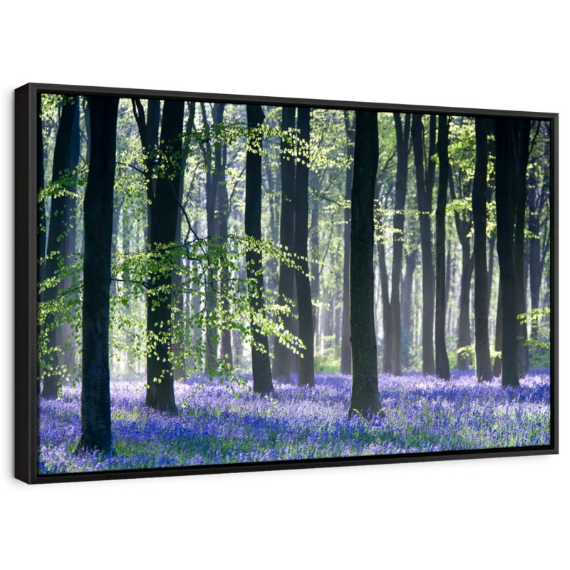 Impression sur toile Bluebell Vision, H 9 po x l 13 po
