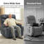 Fauteuil inclinable électrique avec repose-pieds allongé Latise-255069421