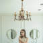 6 - Light Candle Style Chandelier