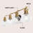 Gilbertson Metal/Seeded Glass Vanity Light-123430033-119335091
