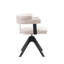 Chaise pivotante rembourrée en tissu Mira-767484934-767484952