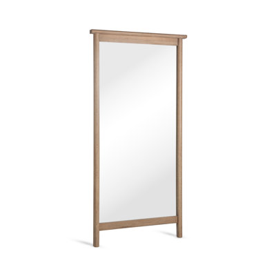 Juno Oak Wood Floor Mirror
