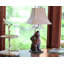 Abat-jour cloche en lin 12 po-109760281