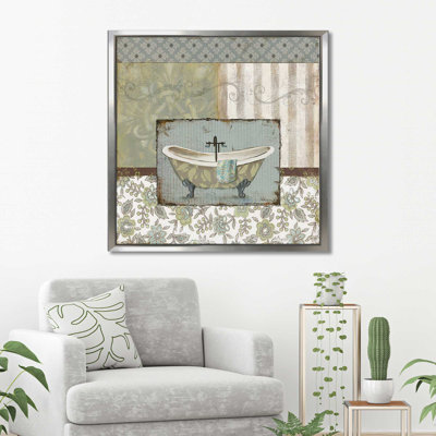 " Country Style Bath I " by Carol Robinson