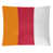 Orange / rouge / blanc cassé
