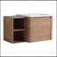 Meuble-lavabo mural à fermeture en douceur 36 po avec tablettes-1455041585