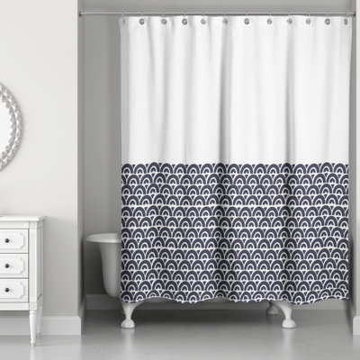 Geometric Shower Curtain