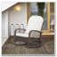 Chaise berçante d'extérieur en osier et rotin-2046280139