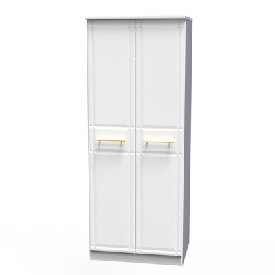 Fully Assembled 2 Door Wardrobe