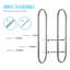 Brenee 1 Towel Rack