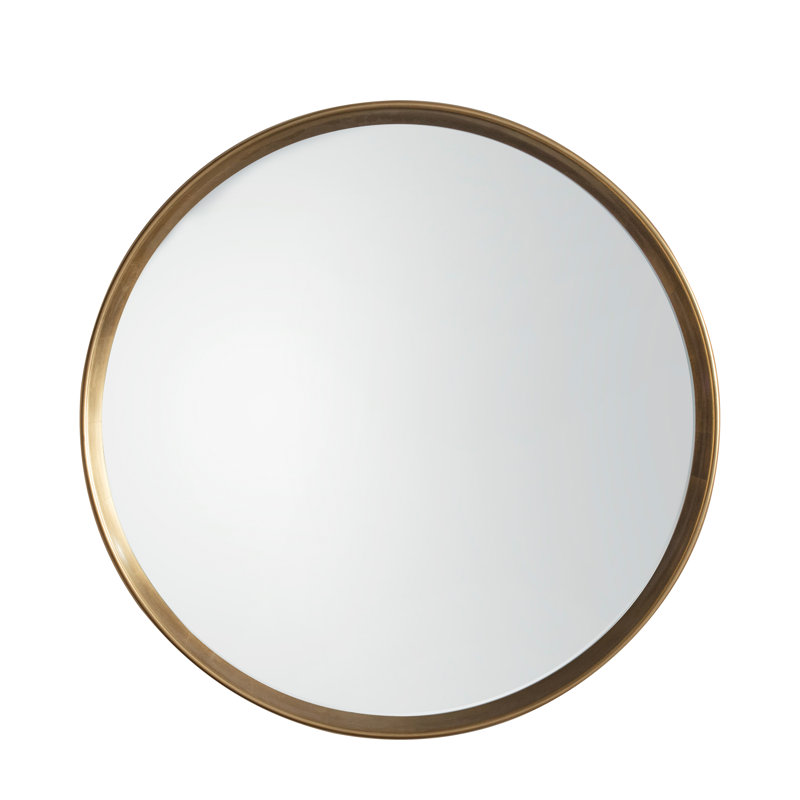 Cogdill Flat Wall Mirror, Gold
